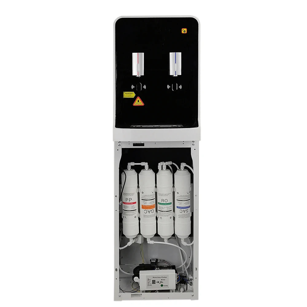 Touchless Hot Cold Water Dispenser Reverse Osmosis Water Filter