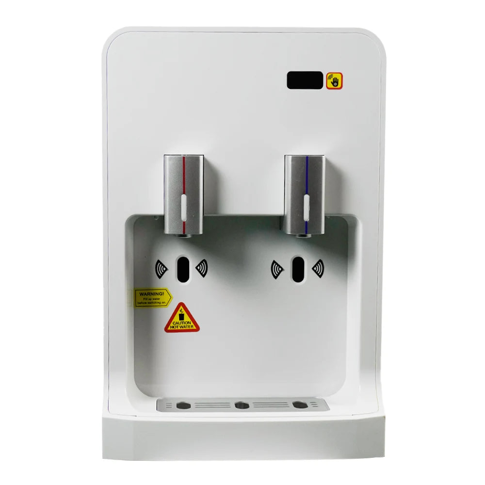 Non-touching Factory Customized Desktop Table Top Filtration Hot and Cold Water Dispenser with Filter System Water Cooler